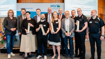 „Unternehmer/Unternehmerin des Jahres in Mecklenburg-Vorpommern 2024“ geehrt